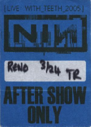 <a href='concert.php?concertid=457'>2005-03-24 - Reno Hilton Showroom - Reno</a>