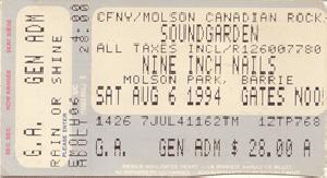 <a href='concert.php?concertid=254'>1994-08-06 - Molson Park - Barrie</a>