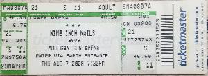 <a href='concert.php?concertid=709'>2008-08-07 - Mohegan Sun Arena - Uncasville</a>