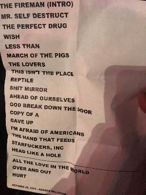 <a href='concert.php?concertid=1037'>2018-10-25 - Aragon Ballroom - Chicago</a>