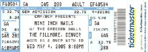 <a href='concert.php?concertid=466'>2005-05-04 - Fillmore - Denver</a>