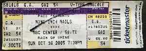 <a href='concert.php?concertid=528'>2005-10-16 - SBC Center - San Antonio</a>