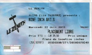 <a href='concert.php?concertid=492'>2005-06-22 - Le Zenith - Paris</a>