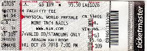 <a href='concert.php?concertid=1038'>2018-10-26 - Aragon Ballroom - Chicago</a>