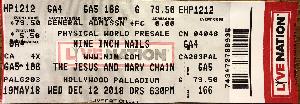 <a href='concert.php?concertid=1051'>2018-12-12 - Hollywood Palladium - Los Angeles</a>